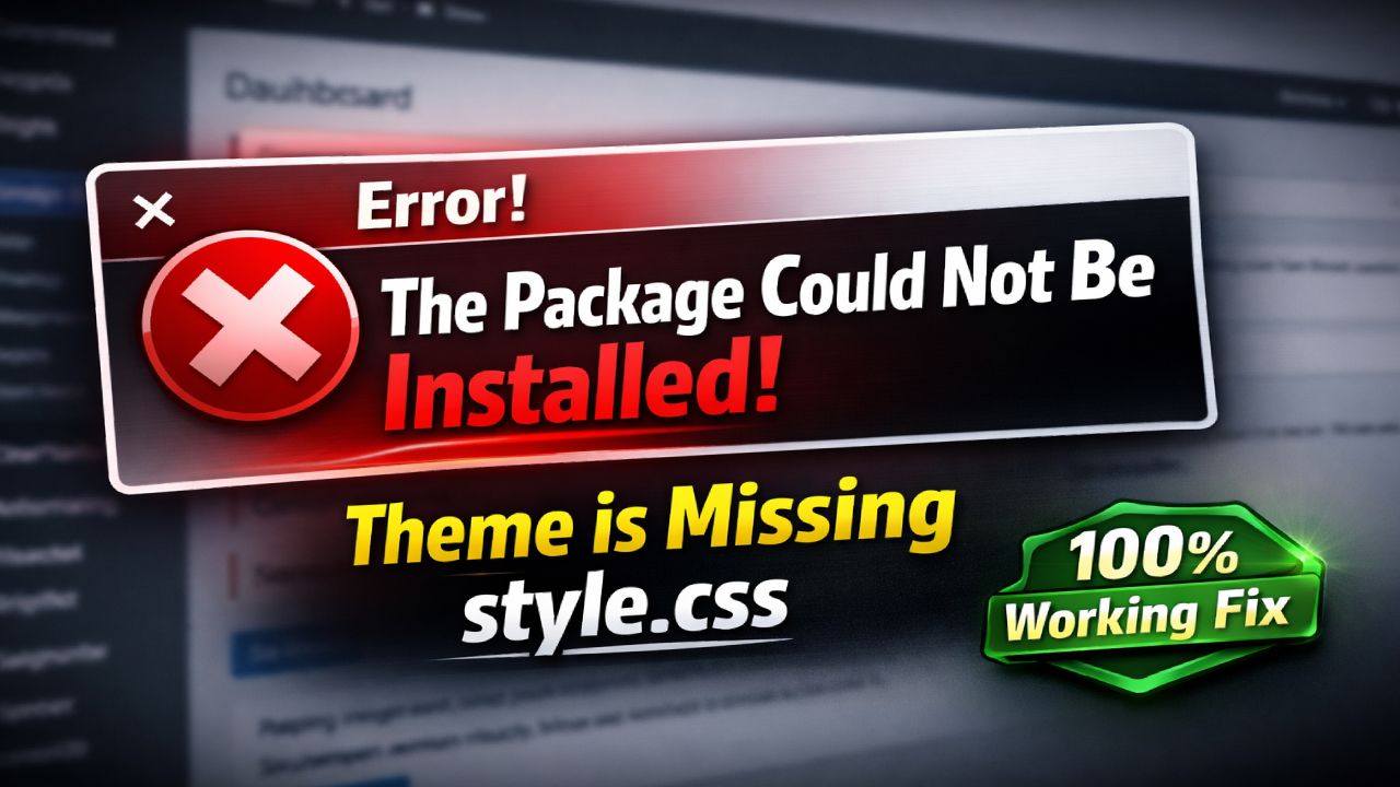 Missing the style.css Stylesheet